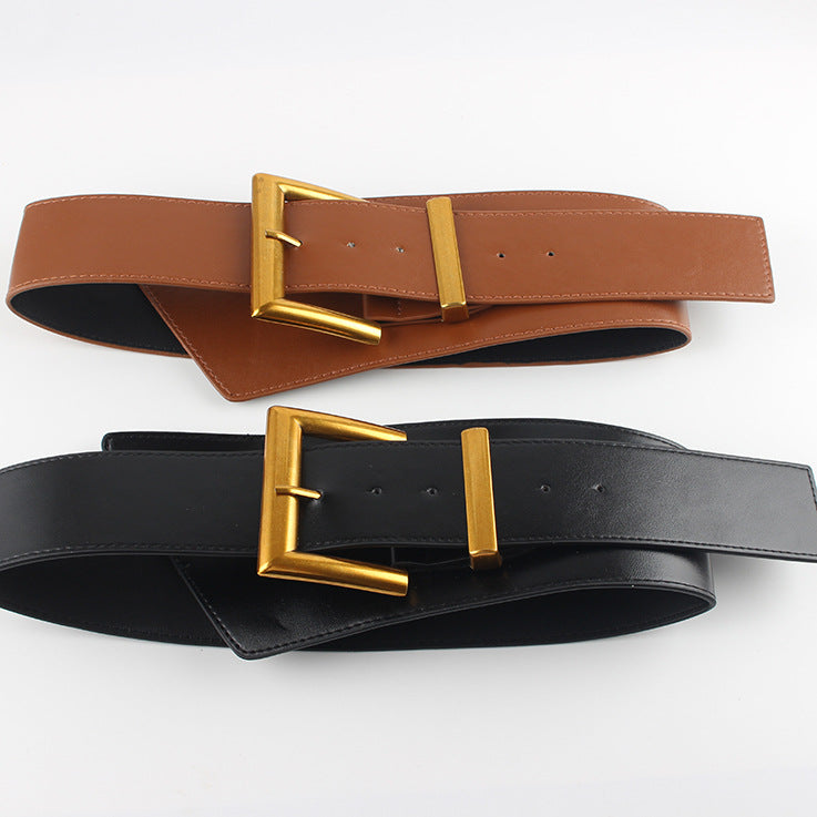 Large ceinture décorative pour robes et vêtements d'extérieur