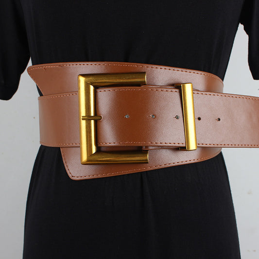 Large ceinture décorative pour robes et vêtements d'extérieur