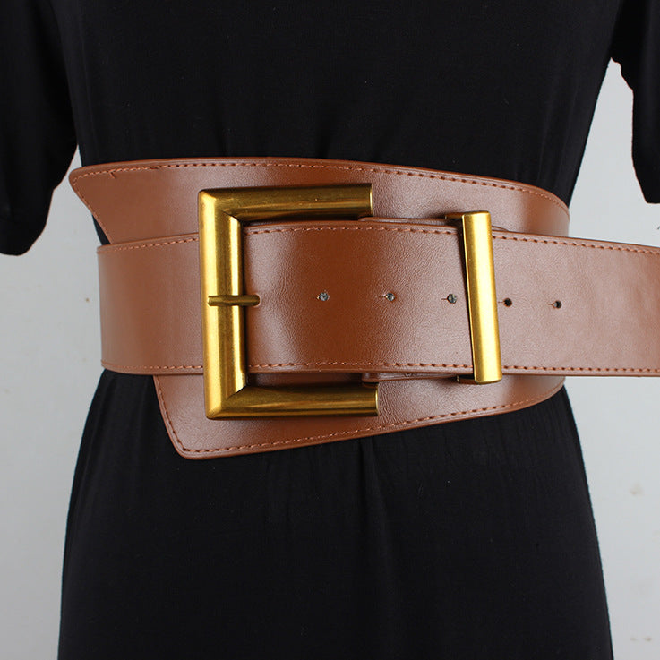 Large ceinture décorative pour robes et vêtements d'extérieur