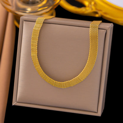 Collier  en titane et acier tendance