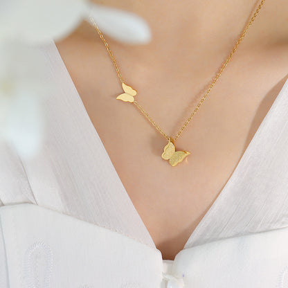 Collier  en titane et acier tendance