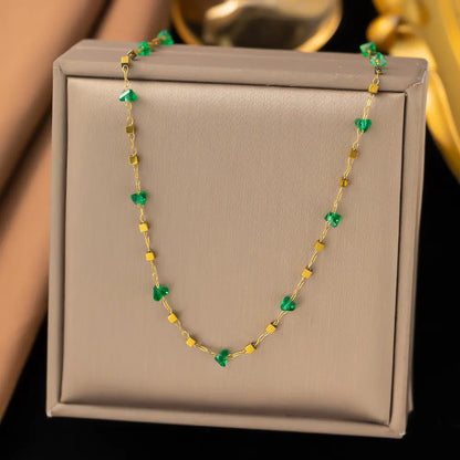 Collier  en titane et acier tendance